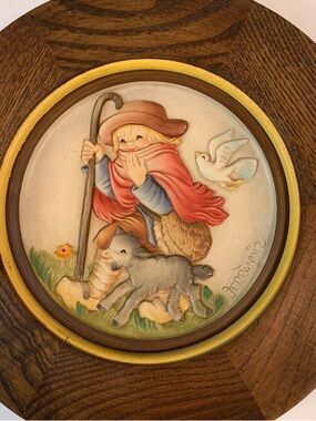 ANRI Christmas 1981 Spreading The Word‎ Plate by J Ferrandiz 724/4000 Italy